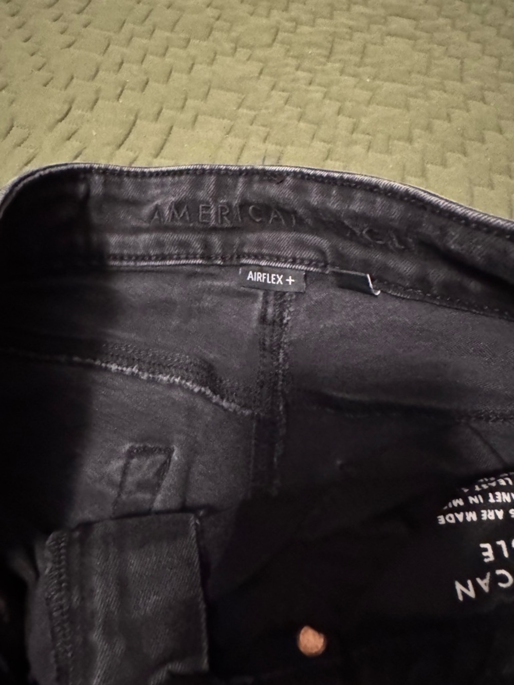 American Eagle Outfitters Men’s Black Slim AirFlex+ Jeans